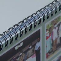 2026 DMK Table Calendar – A5 Size, 300 GSM Shining Board Print, 13 Sheets Front & Back, Indian Holidays - Home & Office Desk Calendar