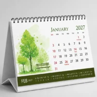 Affordable Table Calendar