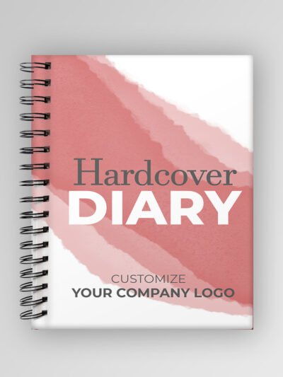 Hard Cover Spiral Diary