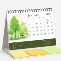 2027 calendar printing in sivakasi Nature Desk Calendar