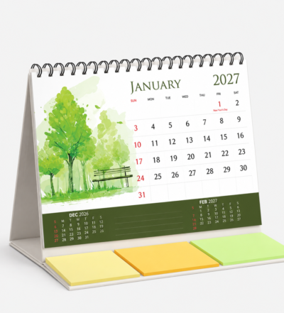Nature Desk Calendar