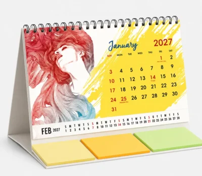 Beauty Calendar with Pad