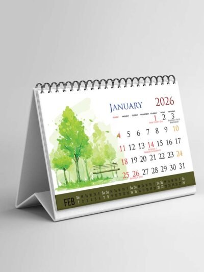 Affordable Table Calendar